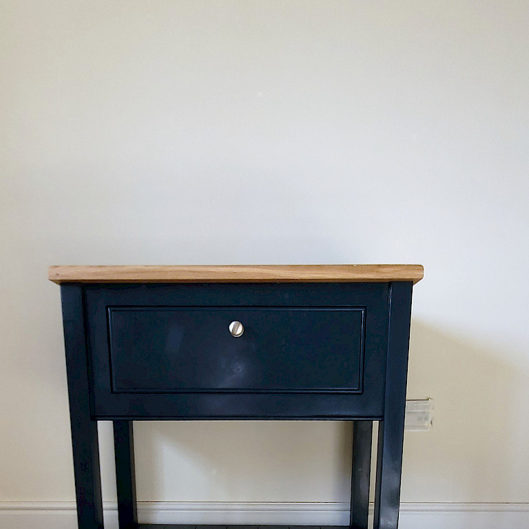 Vanity unit to be fitted in a grade I listed in home in the Cotswolds