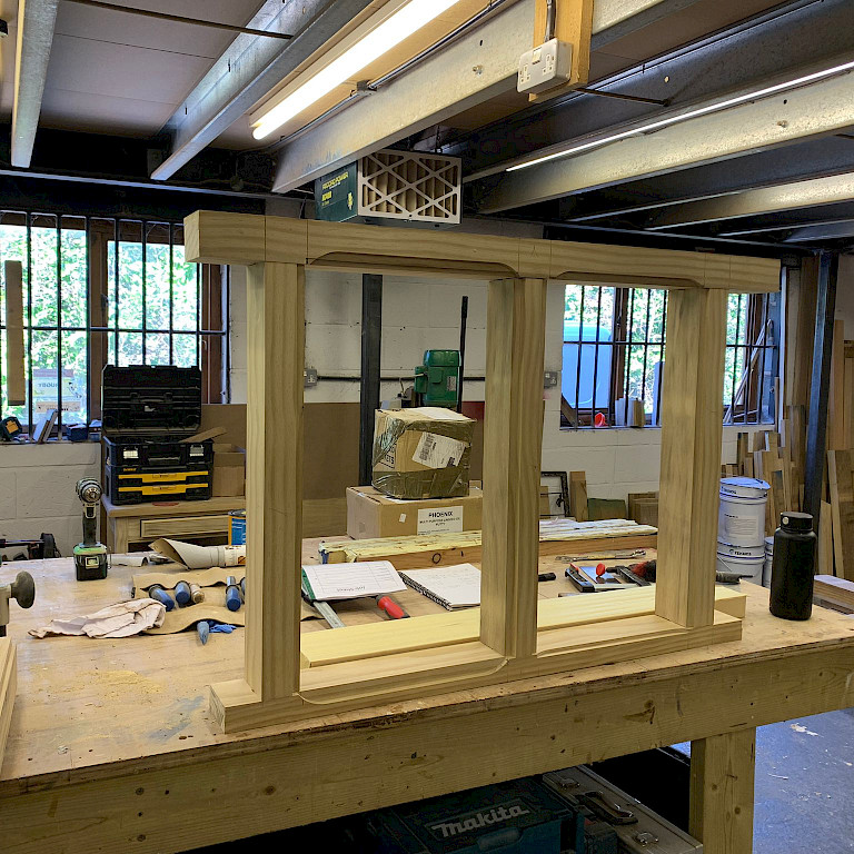 A bespoke window for a Grade I listed home in the North Cotswolds